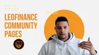What is the Newest LeoFinance Community Pages Feature? thumbnail